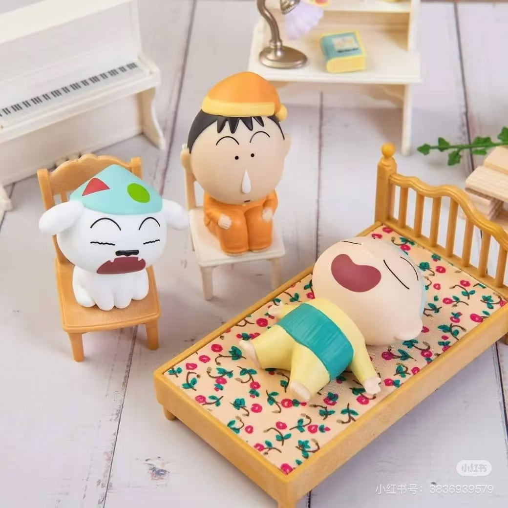 Crayon shin-chan｜Bandai Candy Friends Figure Collection Vol.4 mystery bag/blind box/All 8 types｜1pcs