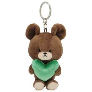 The bear’s school｜Favorite Color Mascot Holder /Plush Keychain｜ 6.5cm x 4cm x 11cm approx.