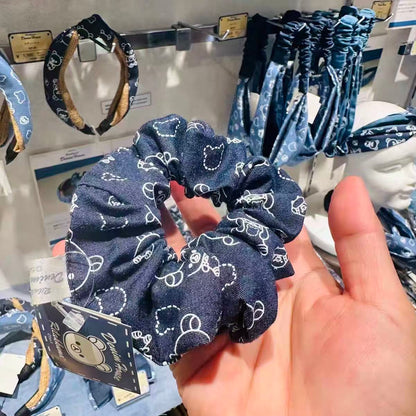 Rilakkuma｜Kurashiki Denim House Hair Scrunchie