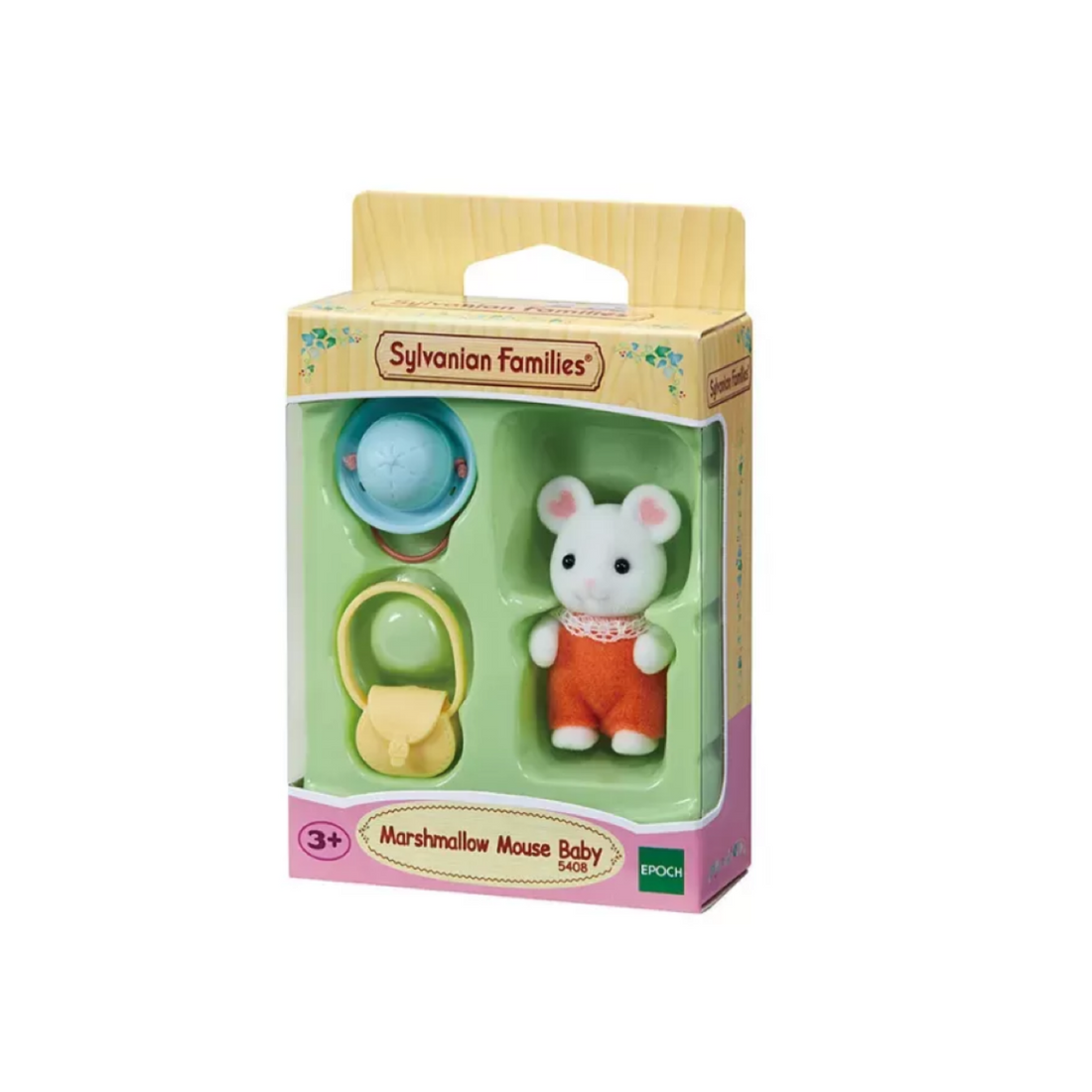 SylvanianFamilies|Marshmallow Mouse Baby-5408