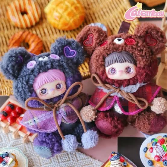 MayMei Tiny Bear Cookie Series Vinyl Plush Doll Blind Box
