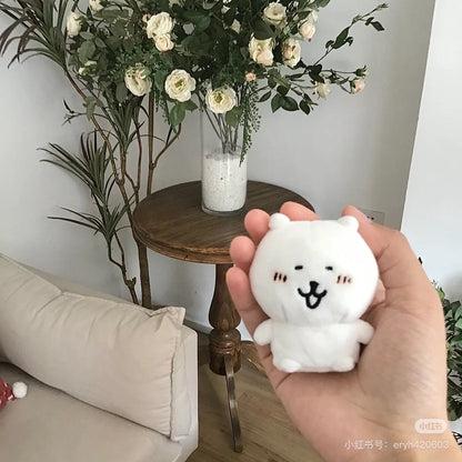 【limit 1】Nagano｜Minimimi Osuwari (Joke Bear/Egao)Mascot Hand-held Plush Toy｜H70×W60×D40mm approx.