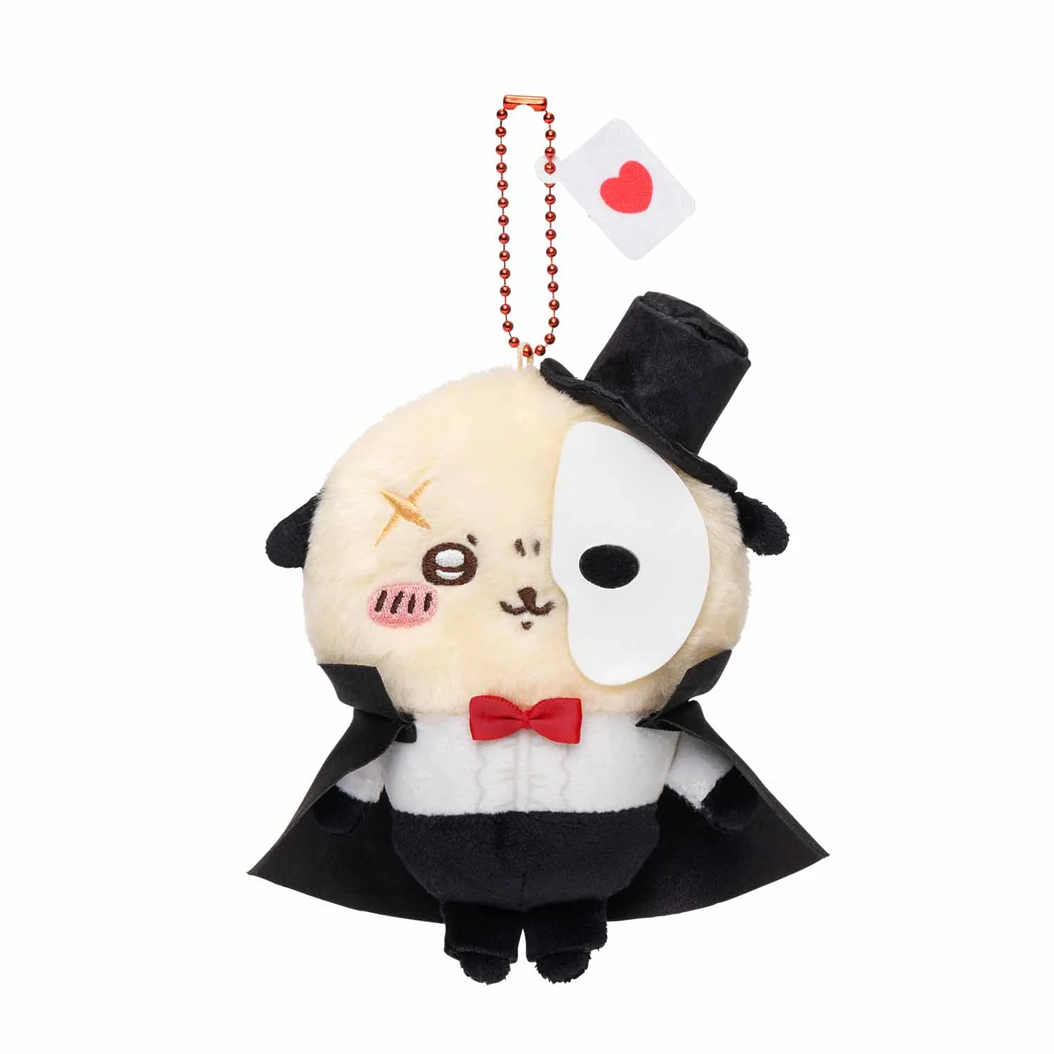 【限购1】Chiikawa｜Super Magical Chiikawa Power Up Mascot Holder /Plush Keychain｜H125 × W115 × D60mm approx.