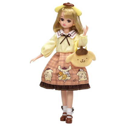 Licca｜Licca-chan Doll I Love Pompompurin ｜ 27 x 13 x 5cm approx.