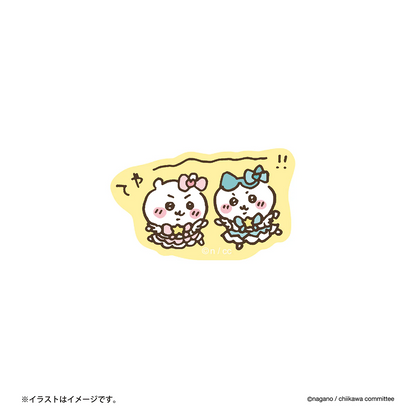 Chiikawa 吉伊卡哇｜超魔法少女/小魔仙系列单张角色贴纸/手机贴/行李箱贴｜约H50 x W50mm