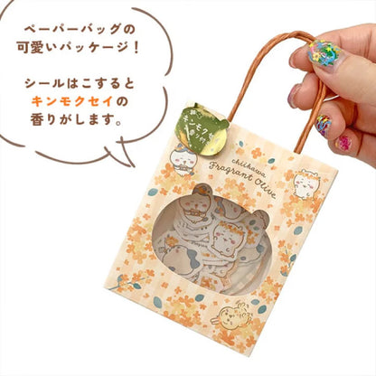 Chiikawa 吉伊卡哇｜金木犀桂花系列限定香味小贴纸｜45枚入