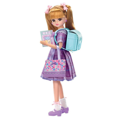 Licca｜Doll LD-08 Exciting First Grade｜27 x 13 x 5cm approx.