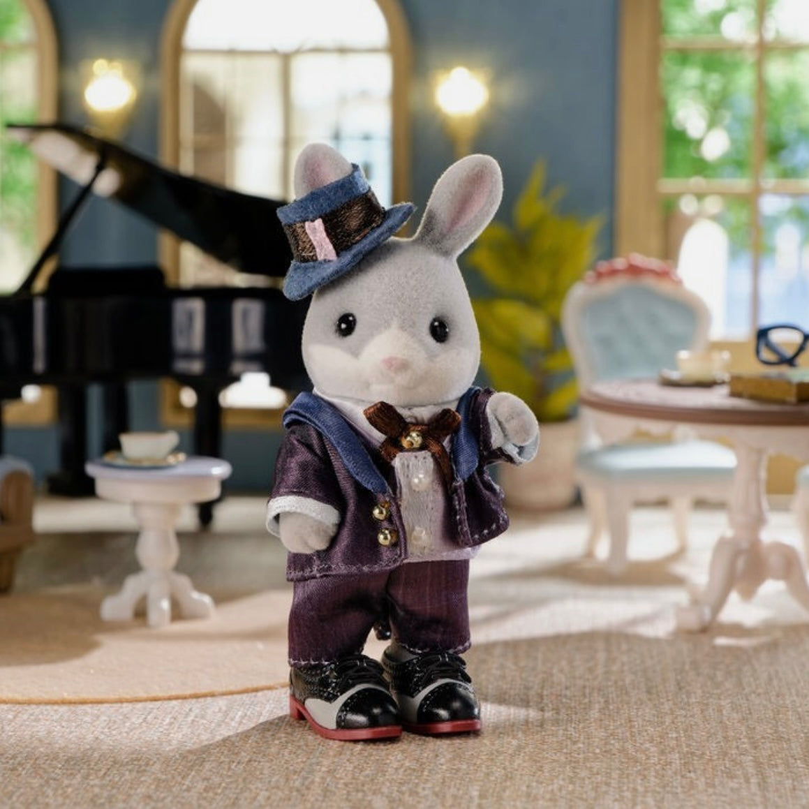 SylvanianFamilies｜Town Series Coordination Set Cotton Rabbit Older Brother