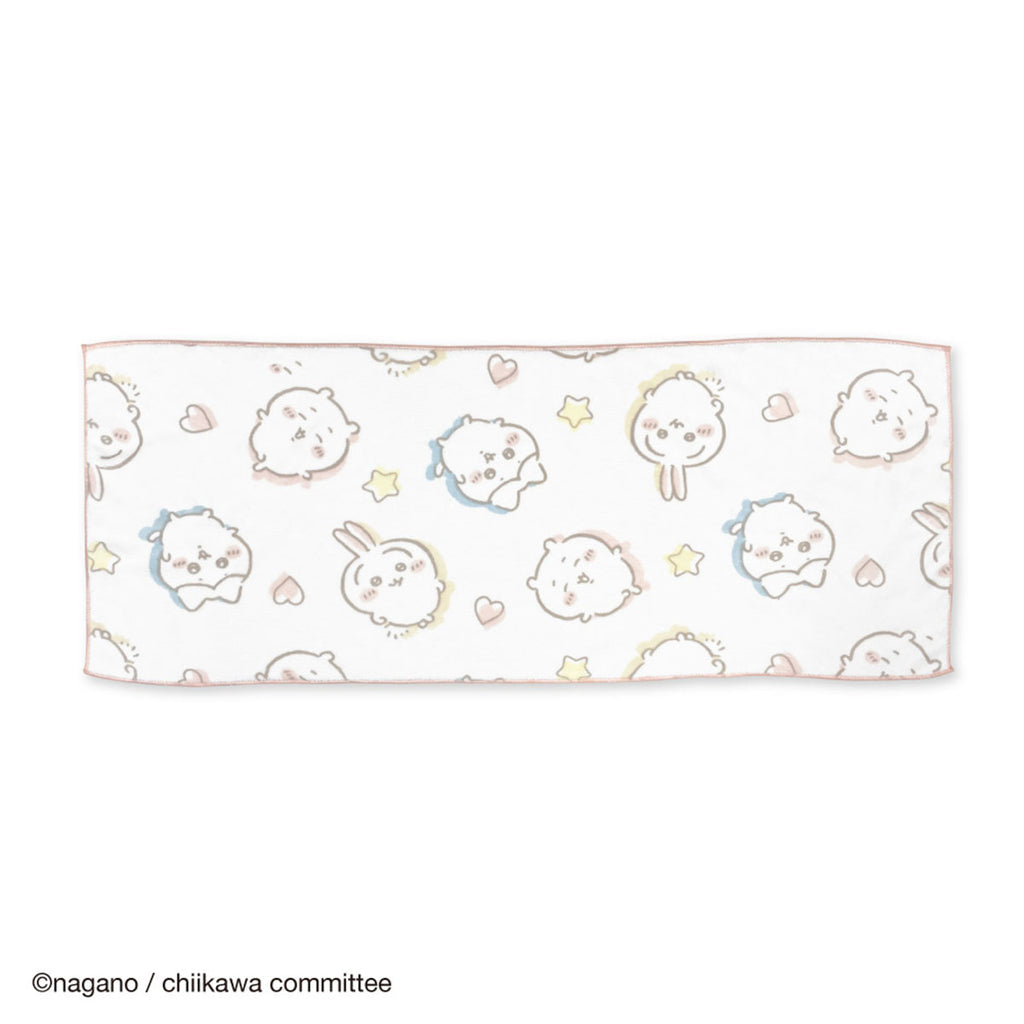 Chiikawa 吉伊卡哇｜三小只图案速干小浴巾/毛巾｜约H400 x W1000mm