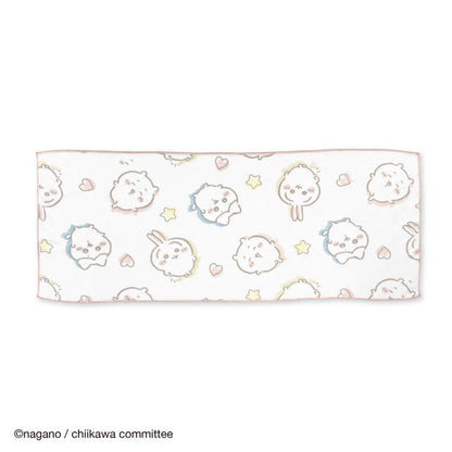 Chiikawa 吉伊卡哇｜三小只图案速干小浴巾/毛巾｜约H400 x W1000mm