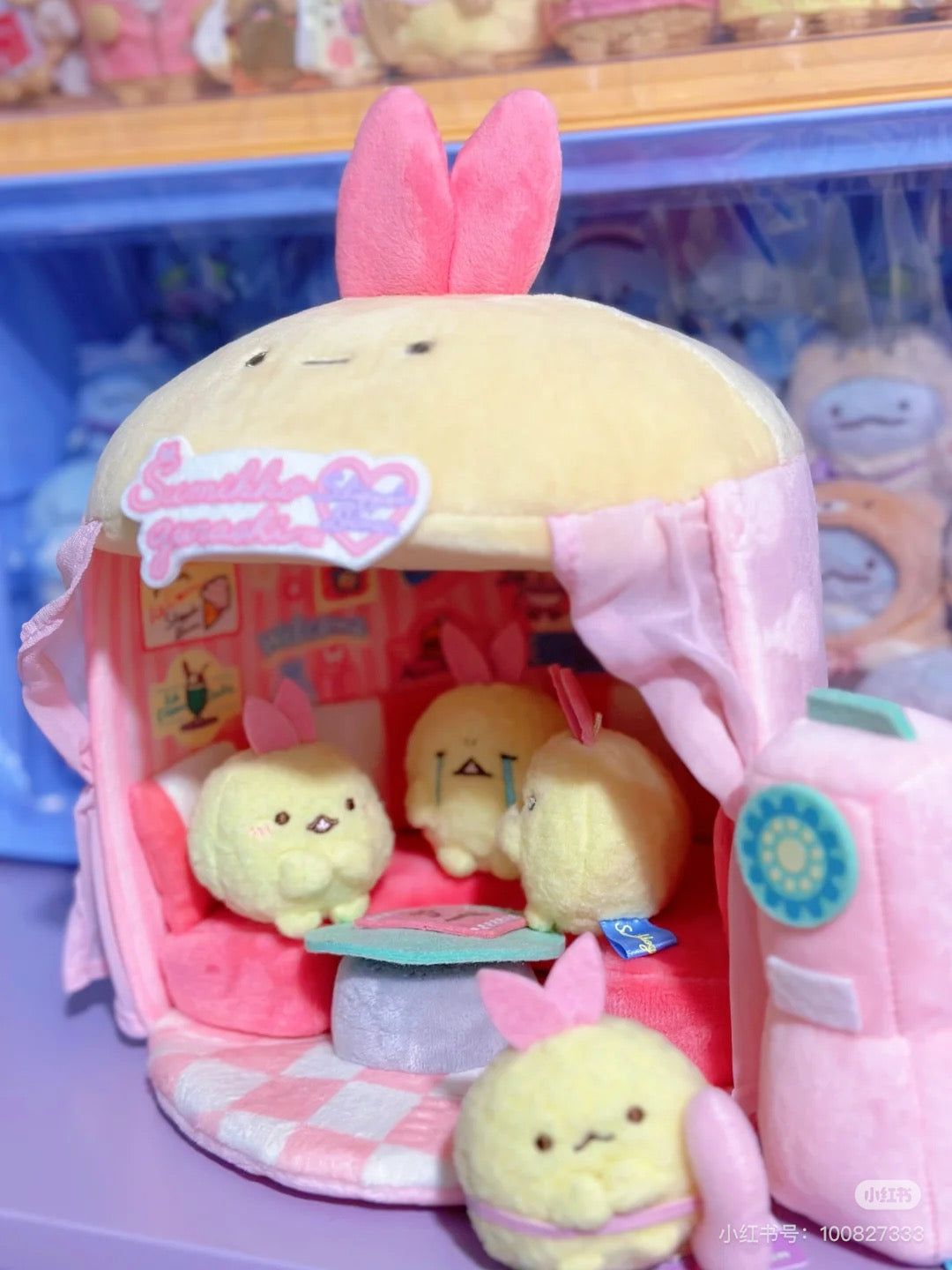Sumikko gurashi｜Yumemiru Shippos- Tenori Plush Set｜45×50×45mm approx.