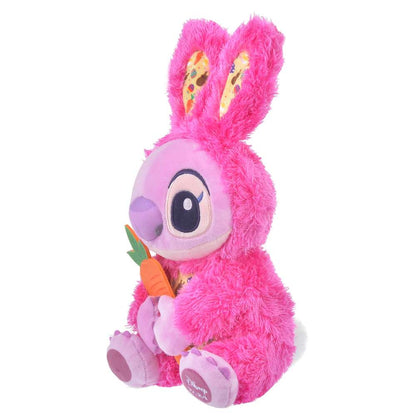 Disney迪士尼｜2024复活节限定兔兔换装抱蛋史迪仔玩偶/公仔｜高さ約34×幅19.5×奥行き18(cm)