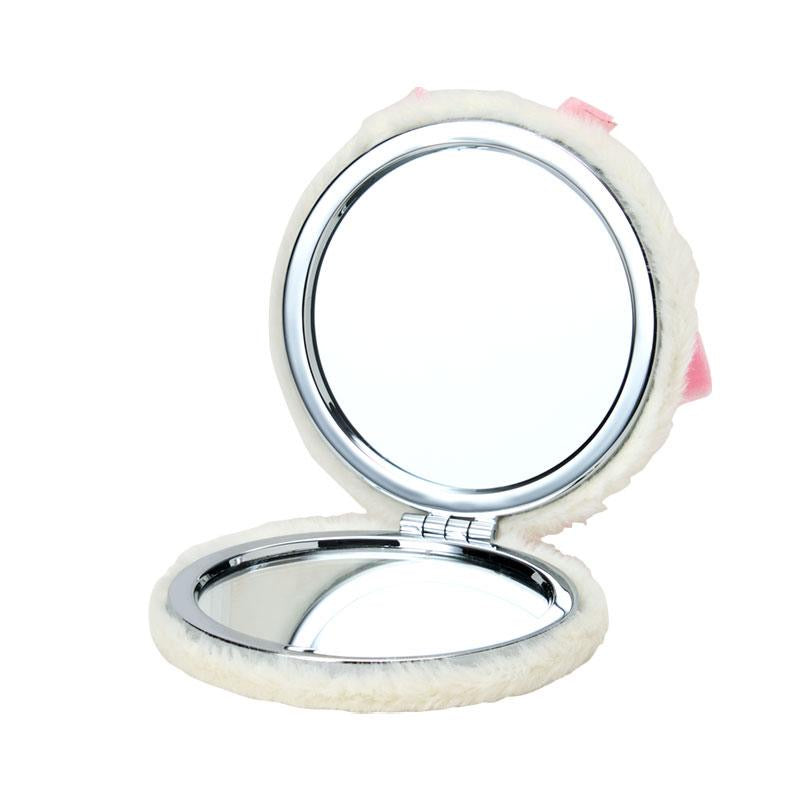 Sanrio｜Mascot Stone Ribbon Original 2-sided Compact Mirror｜7.5×1.5×7.5cm approx.