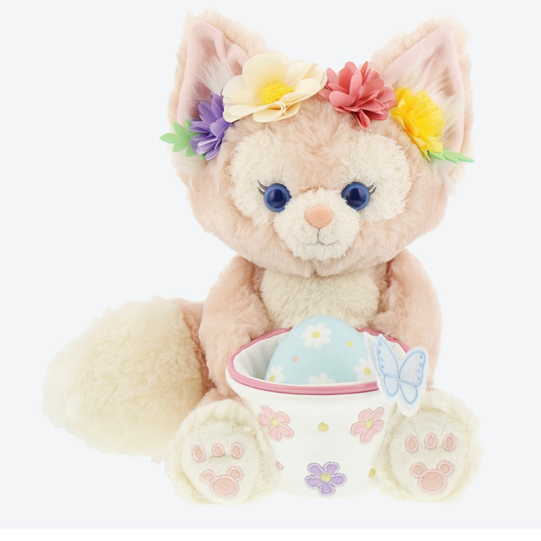 Disney迪士尼|2024东迪春日复活节限定抱彩蛋玲娜贝儿公仔/玩偶|高约23cm