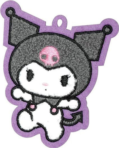 Sanrio｜刺绣毛绒玩偶公仔挂件/背后有夹子/可挂可夹｜约8 x 7 x 1cm