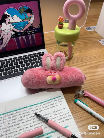 Gladly gladee｜粉兔兔笔袋/收纳袋