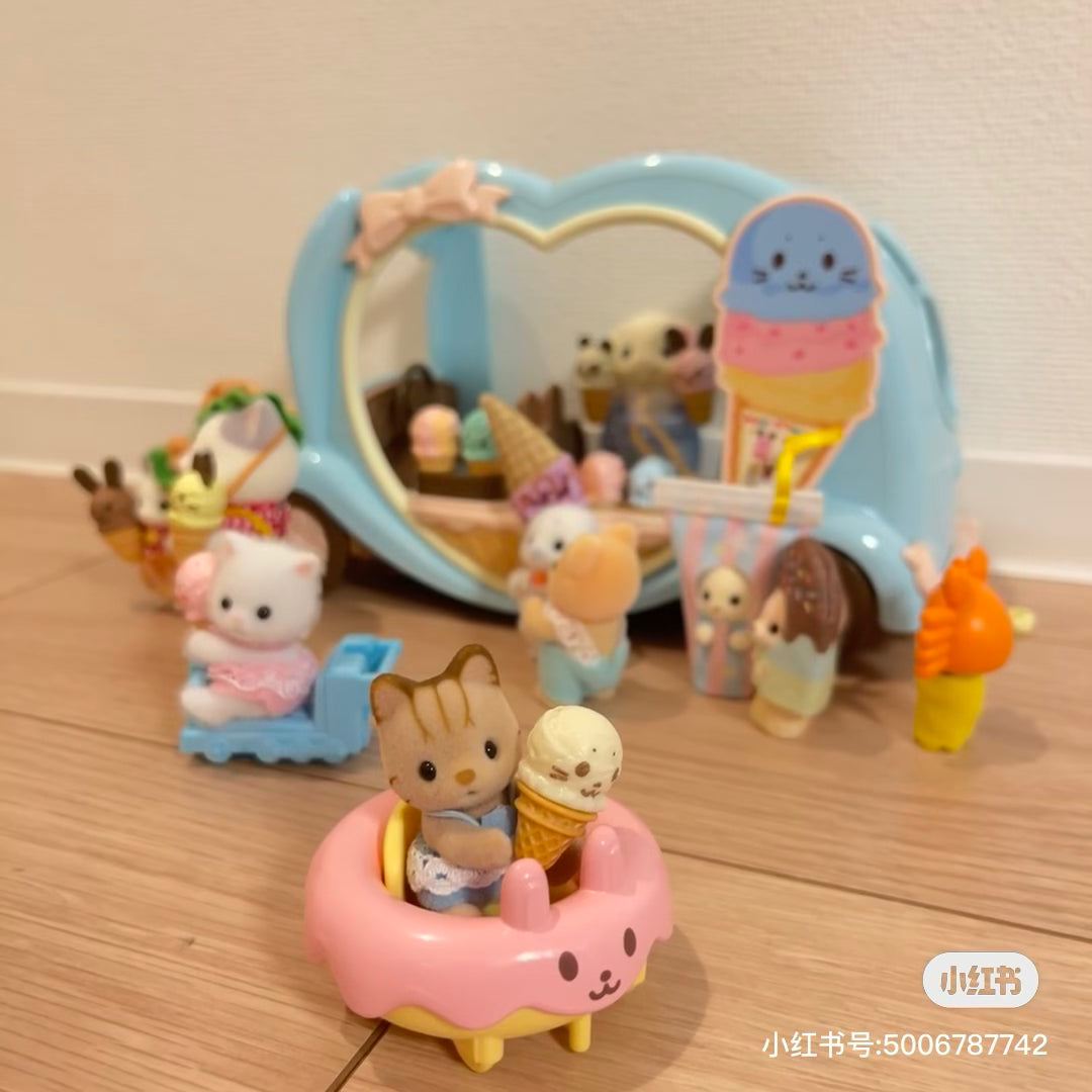 SylvanianFamilies森贝儿家族｜美味游行冰淇淋一番赏/抽奖