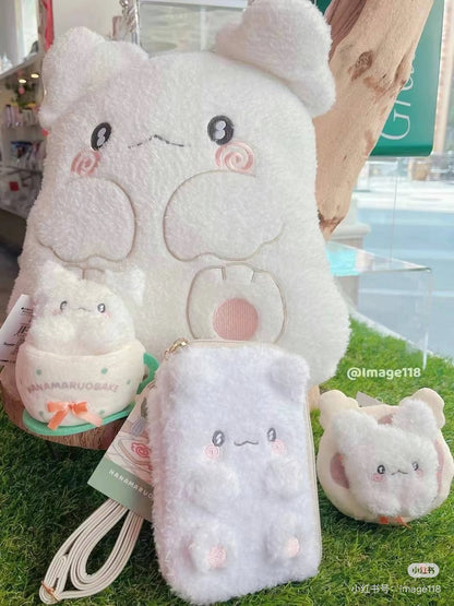 Sanrio三丽鸥｜Original Die-cut Cushion - Hanamaruobake / Always Together花丸鬼甜点系列软绵绵抱枕/玩偶｜约31×12.8×37cm