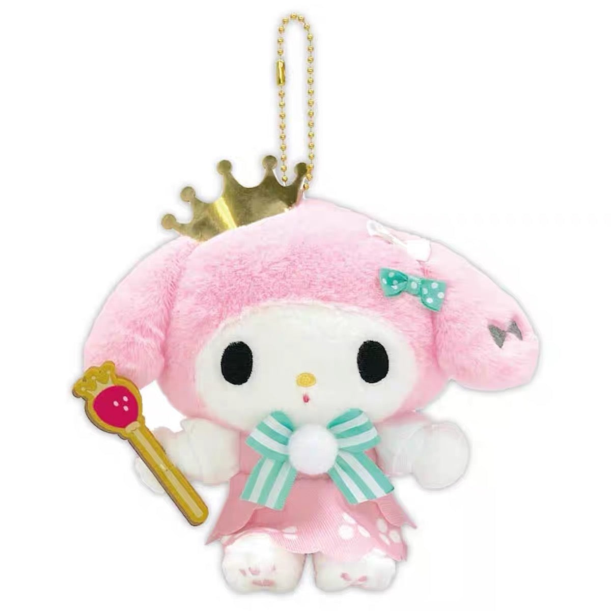 Sanrio｜Character Fragaria Memories Knight Mascot Holder /Plush Keychain｜15×12×9cm approx.