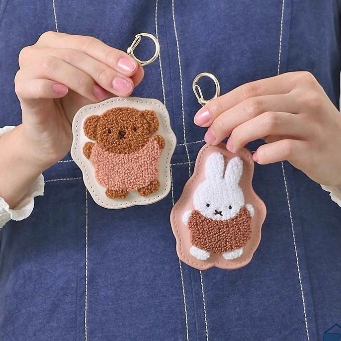 Miffy｜Runrun Sagara Series Keychain｜W70×H90mm approx.