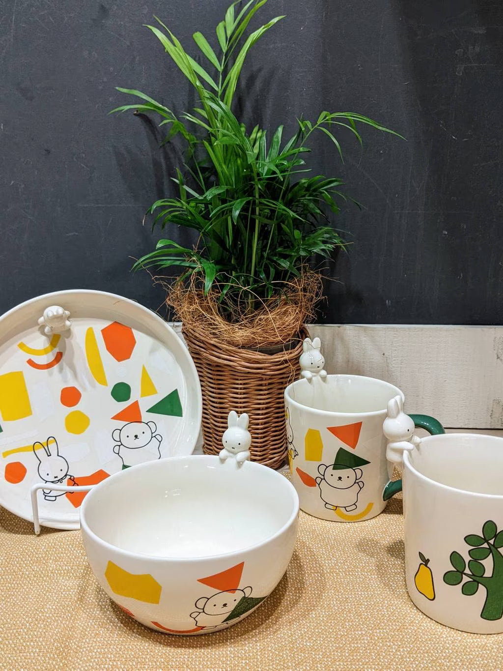 Miffy｜Tableware 3D Plate｜18cm approx.
