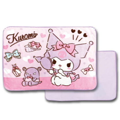 Sanrio｜限定牛珊瑚绒亲肤双面印花小毯子/午睡毯｜约70x100cm