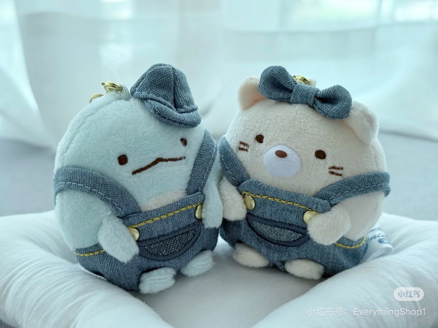 Sumikko gurashi｜Kurashiki Denim House Mascot Holder /Plush Keychain