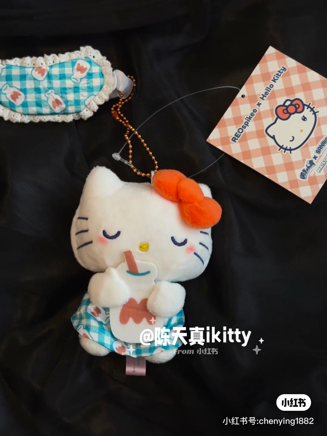 【limit 1】Sanrio三丽鸥｜Mascot Keychain插画家联名毛绒玩偶挂件/包挂｜约15 x 13 cm