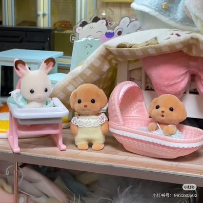 SylvanianFamilies｜Baby house Baby Chair Chocolate Rabbit B-31