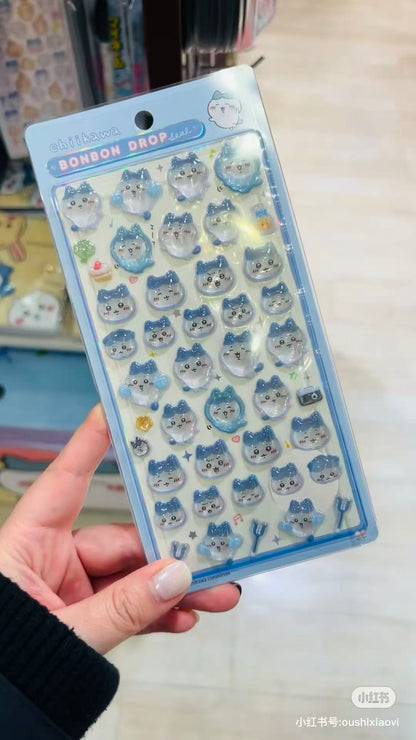 【limit 1】chiikawa｜Bonbon Drop Seal 3D Sticker｜200×95×7mm approx.