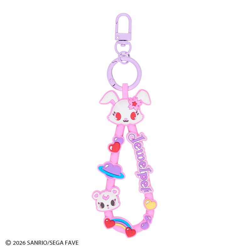 Sanrio｜Character Grand Prix 1st Edition Rubber Cord Keychain/Keyring｜ W4.5 x D1 x H11cm approx.