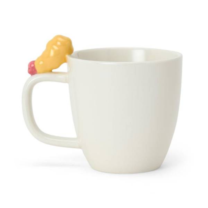 Sanrio｜Today They Are Still Good Friends Cogimyun Ceramic Mug with Nokkari Figure｜320mL