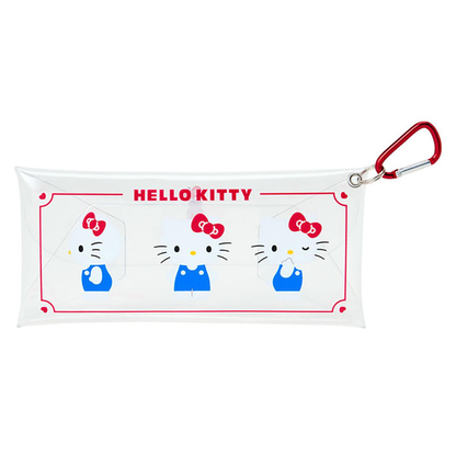 Sanrio｜Long Clear Small Item Case｜22.3 x 8.8 x 1.7cm approx.