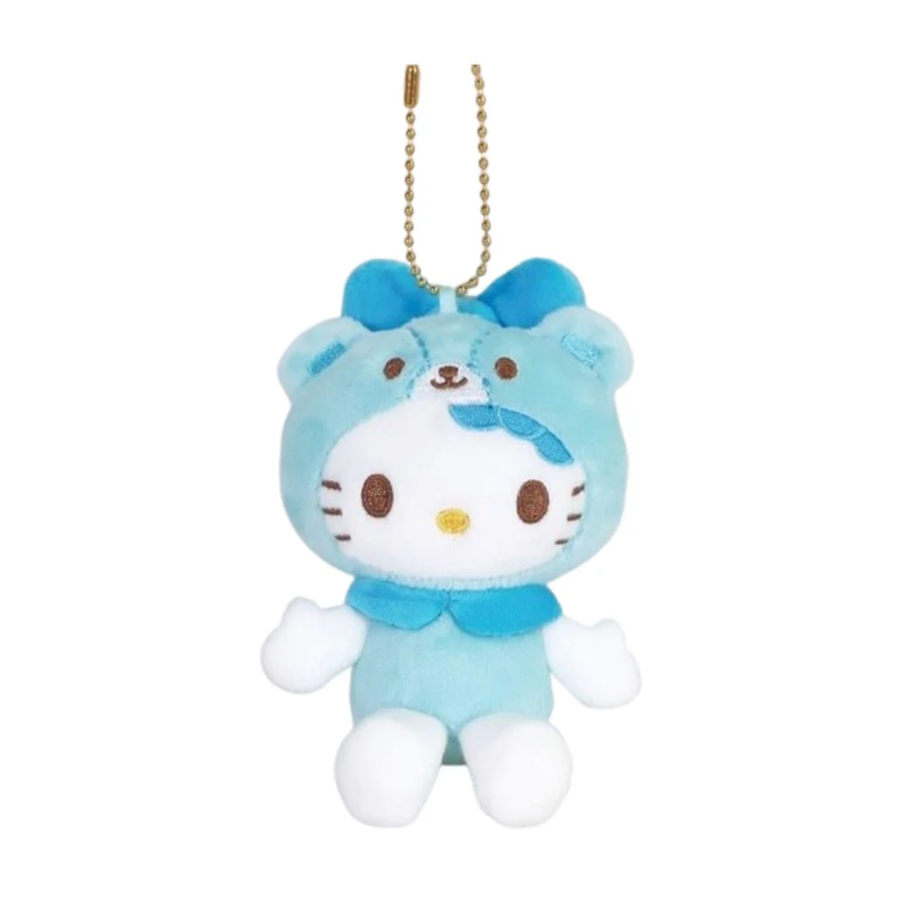HelloKitty｜Sanrio 50th Anniversary Tiny Chum Mascot Holder /Plush Keychain｜ 85x100x45mm approx.