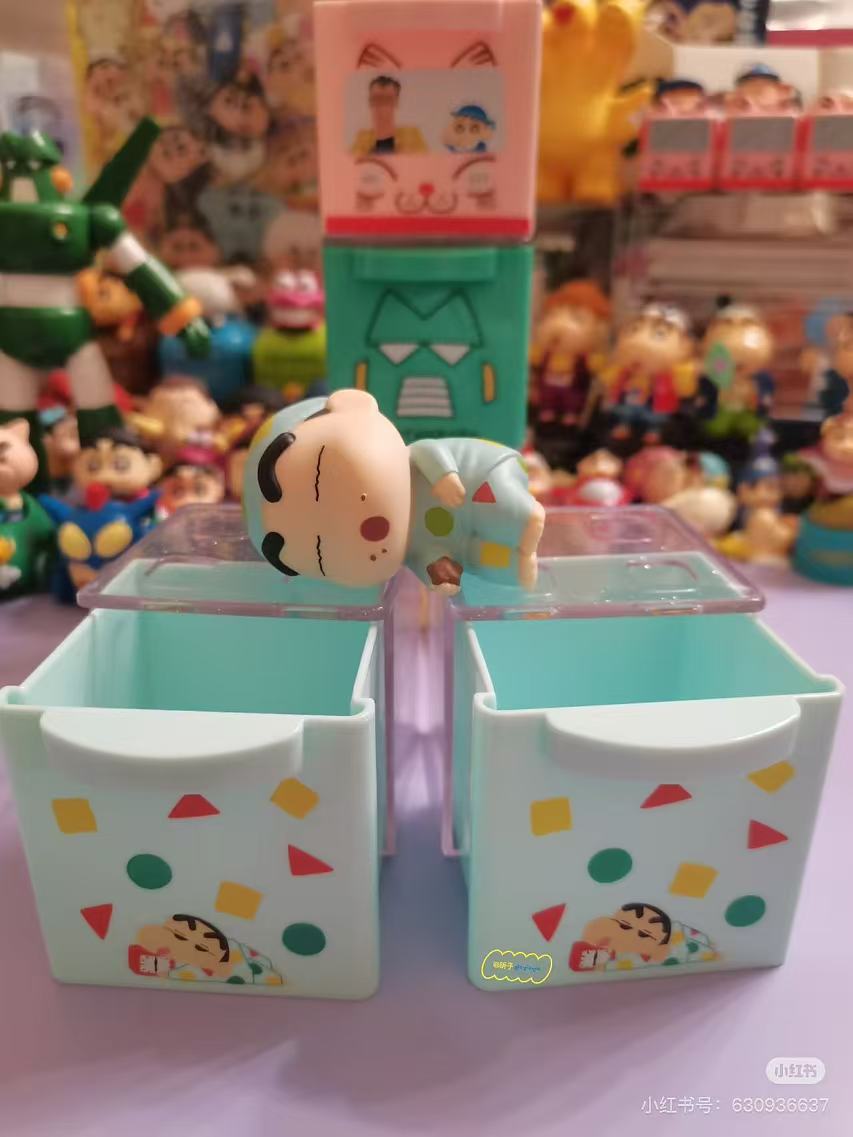 Crayon shin-chan｜BANDAI CUCASE Case Collection mystery bag/blind box/All 12 types｜1pcs
