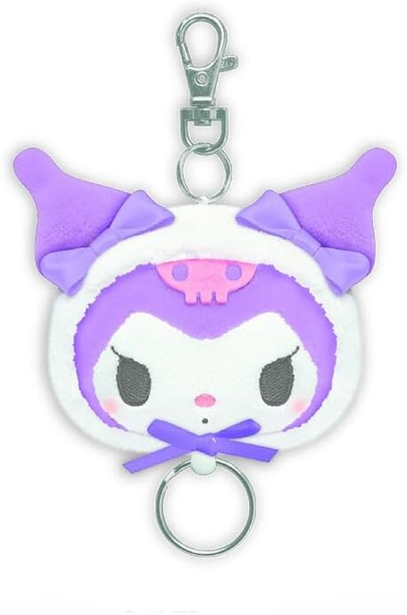 Sanrio｜White Cat Baby Mascot Reel Keychain｜130 x 80 x 40 mm approx.