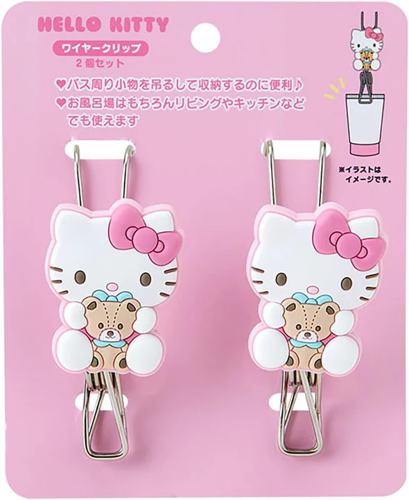 Sanrio｜Wire Clip Set｜ 3.8×6×9.7cm approx.