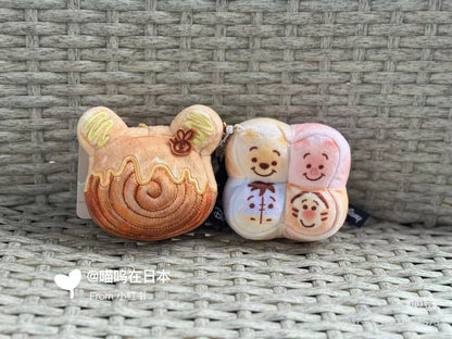 Disney｜Nui Bread Mascot Holder /Plush Keychain｜W100×H170×D65mm approx.