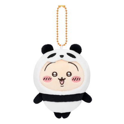 Chiikawa 吉伊卡哇｜Panda Mascot熊猫毛绒玩偶挂件/包挂｜约H110×W85×D40mm