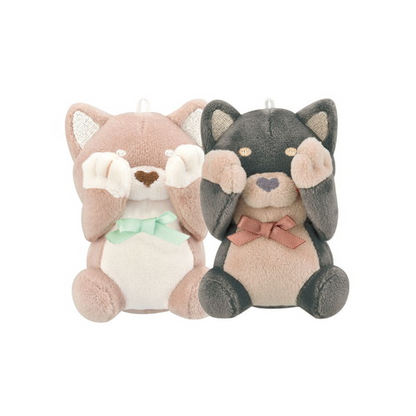 Nico Nui｜幽幽家族磁吸毛绒玩偶挂件/包挂/1对｜约H140×W130×D70