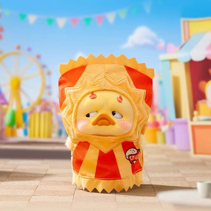 Pocket Upsetduck Crazy Circus Duck Plush Keychain Blind Box