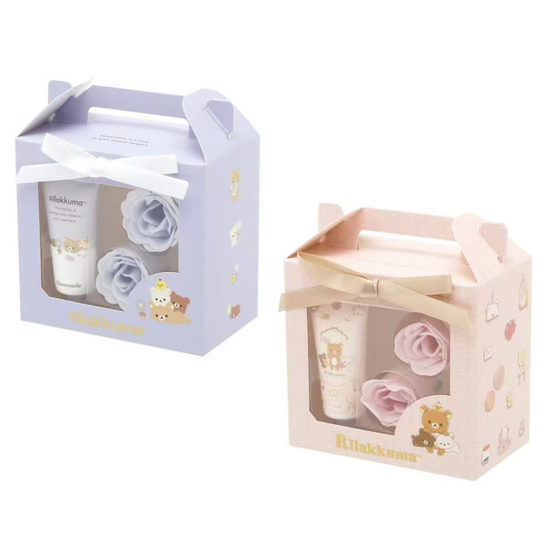 Rilakkuma｜Character Mix Gift Item Flower Box Gift Set｜H134 x W120 x D70mm approx.