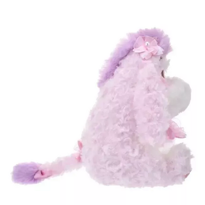 Disney迪士尼｜ Cherry Blossom Sakura 2025Collection  PlushToy 东迪2025年限定樱花粉坐姿可爱角色毛绒玩偶/公仔/超好摸玫瑰卷毛｜ 约25.5×23×20cm
