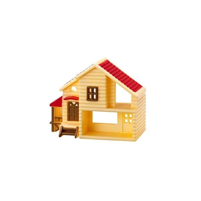 【limit 1】SylvanianFamilies｜Miniature Series LARGE HOUSE WITH RED ROOF &amp; RACCOON BABY