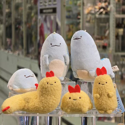 Sumikko gurashi｜What if Evolved Ebifurai no Shippo Fried Shrimp Tail Plush Dolls/Plush Toy｜S120×60×90mm approx.