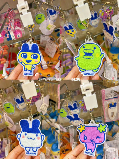 Tamagotchi｜Sagara Embroidery Keychain/Keyring｜130×70×3mm approx.