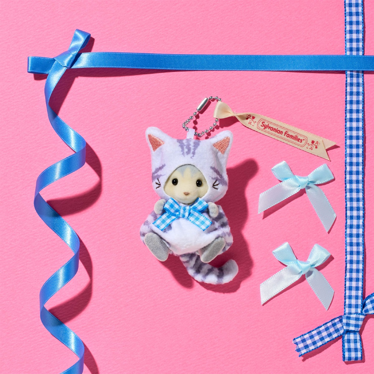 SylvanianFamilies｜Husky Girl Cat Costume Keychain