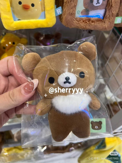 Rilakkuma｜Mochimochi Mascot Holder /Plush Keychain｜120×95×55mm approx.