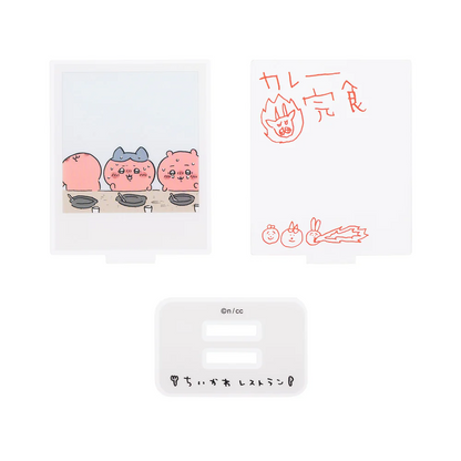 Chiikawa 吉伊卡哇｜餐厅限定系列辣咖喱立牌｜约H67 x W63 x D45mm