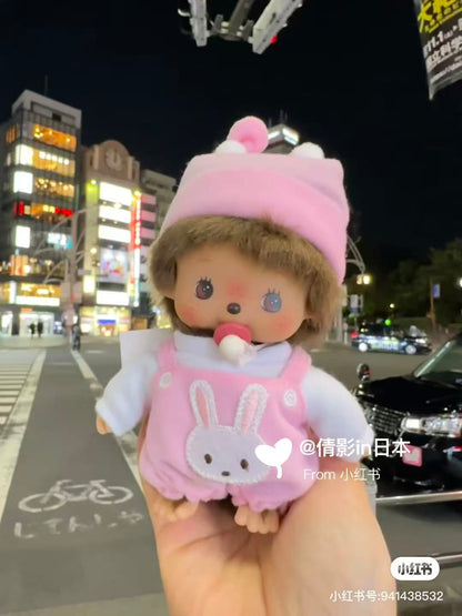 Monchhichi｜Babychhichi Revival Dress Plush Dolls/Plush Toy｜H16 x W11 x D7cm approx.